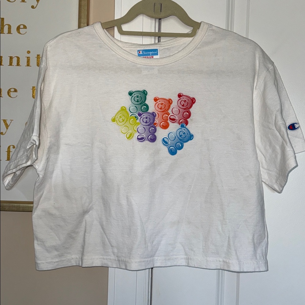 Champion Yummy Gummy Cropped T-shirt, Size M